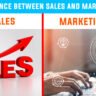 difference between sales and marketing