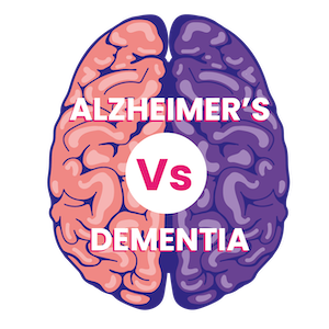 Difference between dementia and alzheimers disease