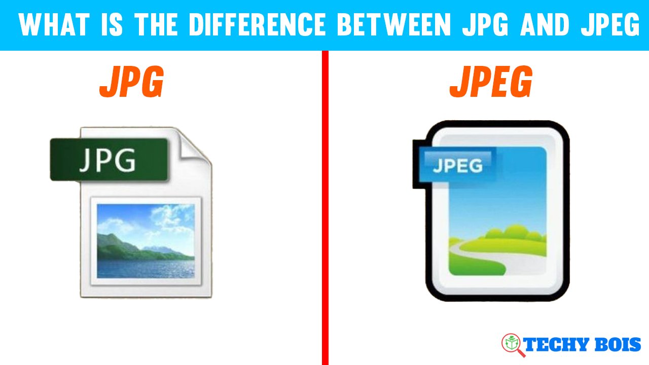 What is The Difference Between jpg and jpeg