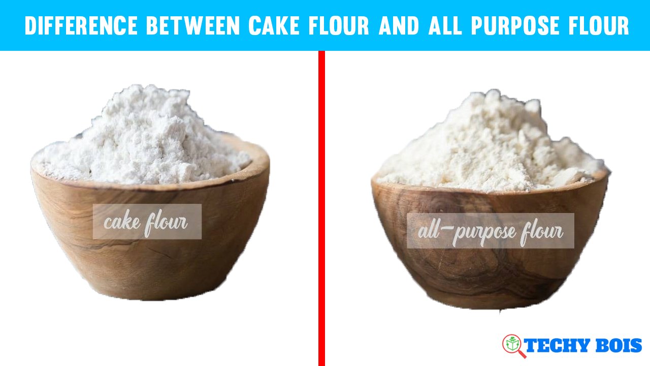 difference between cake flour and all purpose flour