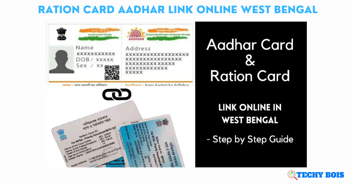 ration card aadhar link online west bengal