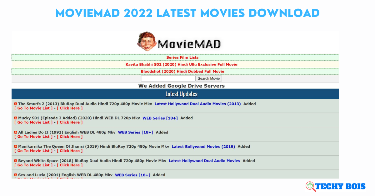 Moviemad 2022 latest movies download