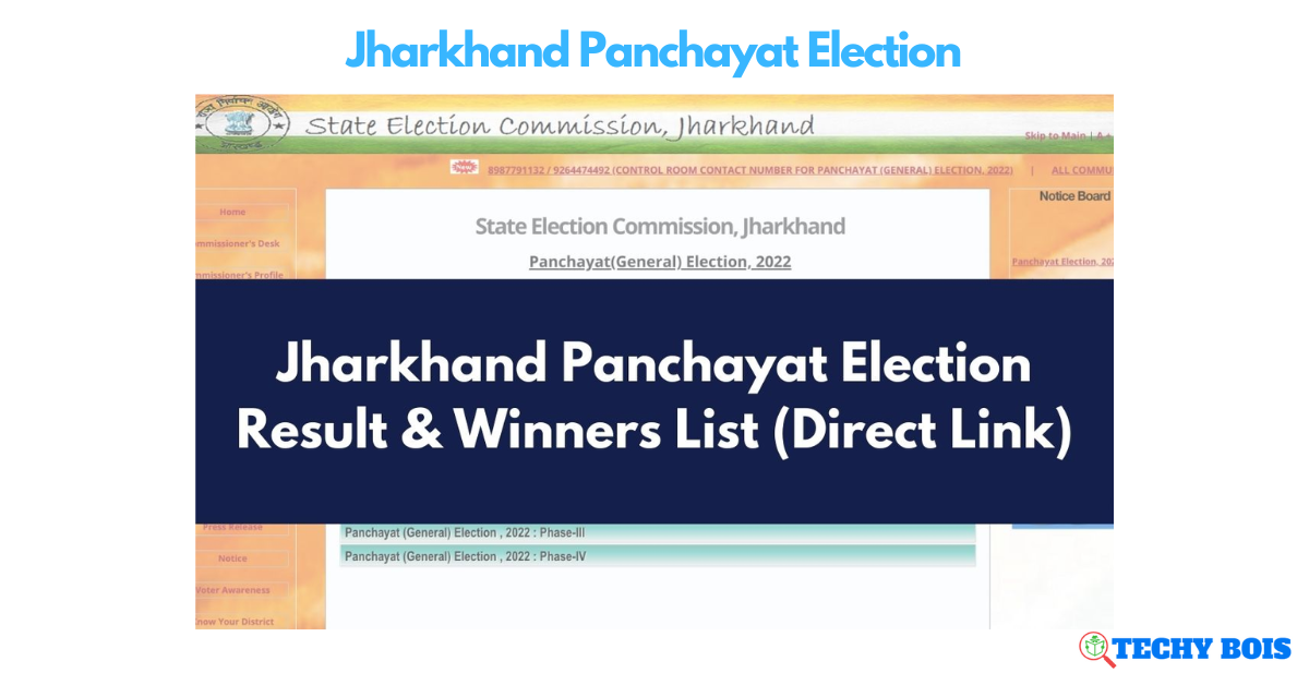Jharkhand Panchayat Election