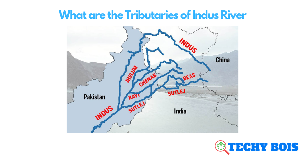 What are the Tributaries of Indus River