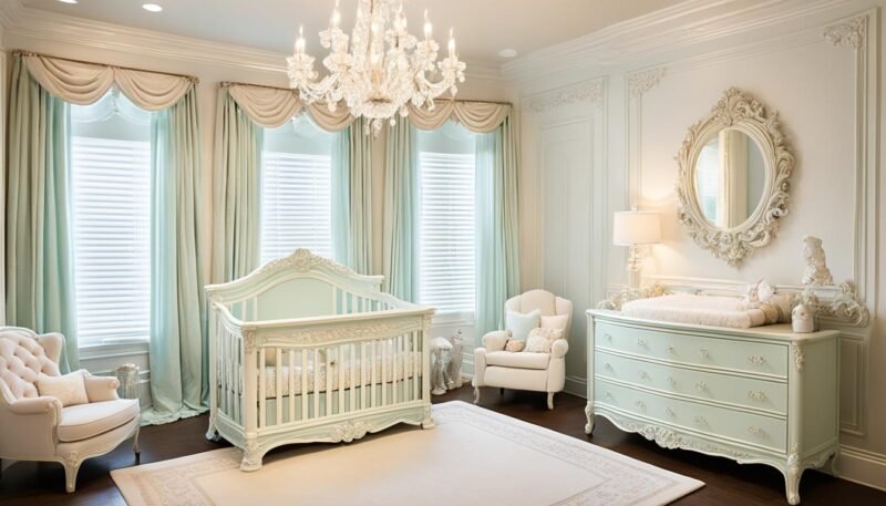 luxurious nursery decor